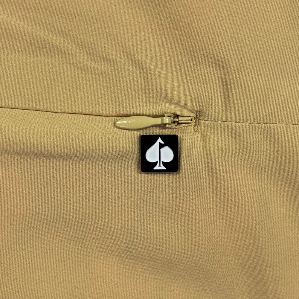 Pins & Aces Golf Shorts Men 36 Yellow Performance 4-Way Stretch New With Tags - Picture 6 of 13